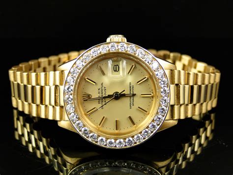 used ladies gold rolex watches.